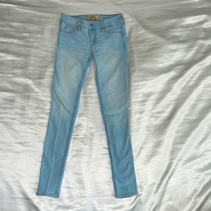 Light wash jeans